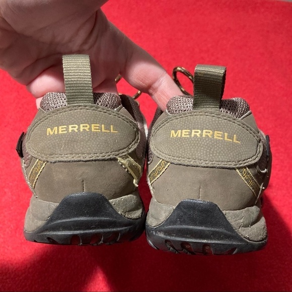 MERRELL Sz 8.5  Hiking Lace-up Vibram Sole Aircushion GoreTex Sneakers - Picture 9 of 10
